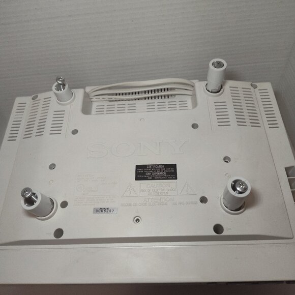 Sony ICF-CD523 Mega Bass CD Player Clock Radio Under Kitchen Cabinet -- READ - Picture 4 of 13